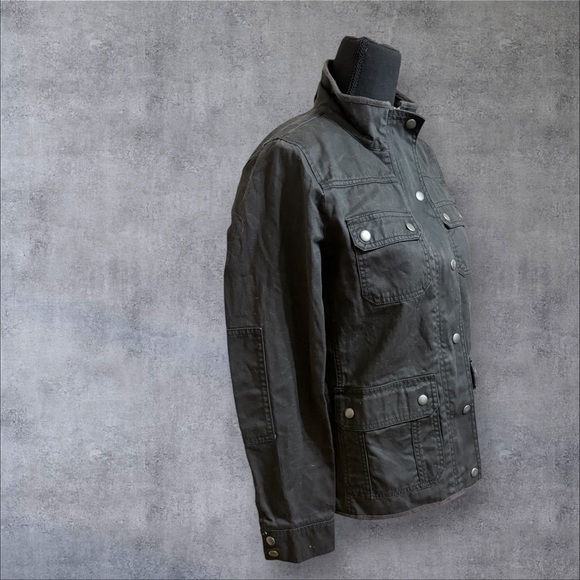 J. Crew Black Field Jacket, - Picture 2 of 5